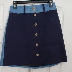 Denim skirt